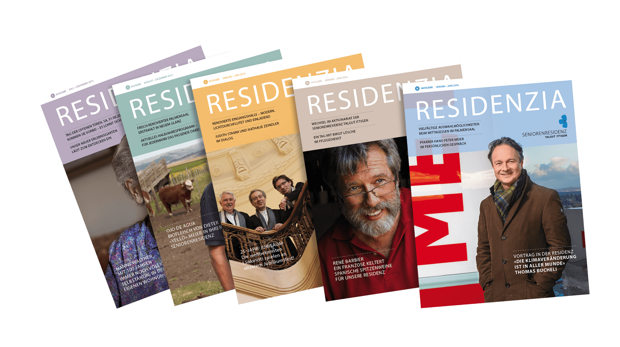 Erfolgreiches Editorial Design mit Kundenmagazin für die Seniorenresidenz